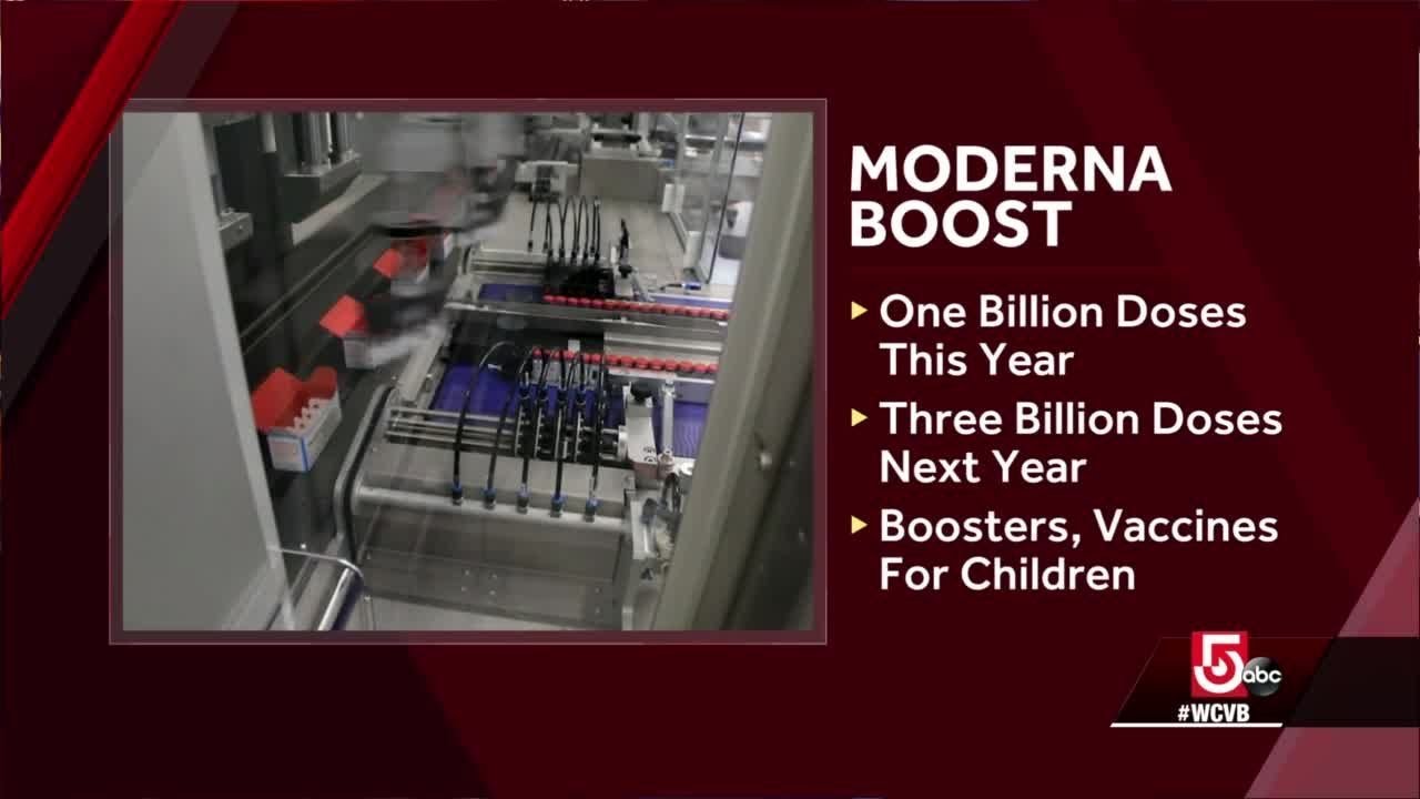 Moderna announces plans to boost vaccine supply worldwide