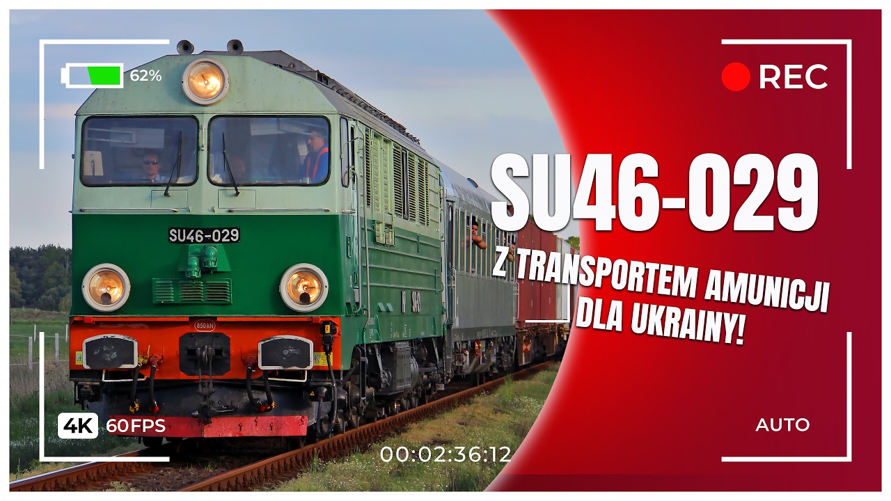 SU46-029 z transportem amunicji dla Ukrainy Rp1!