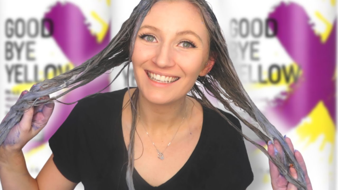 SCHWARZKOPF GOODBYE YELLOW SHAMPOO REVIEW | TONING BRASSY HAIR | NO YELLOW SHAMPOO REVIEW