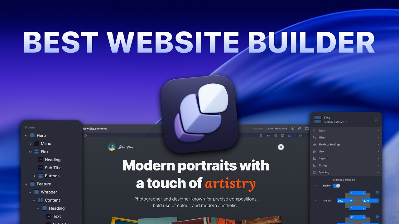 Лучший конструктор сайтов для Mac. Код не требуется.