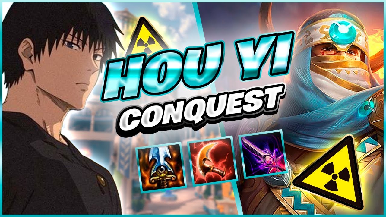 HOU YI, ESTA BUILD TE HARÁ GANAR TODAS LAS RANKEDS 🚨 - GRANDMASTERS HOU YI ADC SMITE RANKED