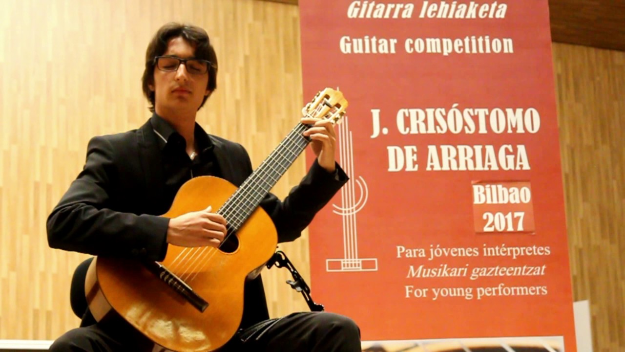 Antoine Guerrero  Tiento Antiguo (J.Rodrigo) Arriaga Competition 2017. 3rd Prize