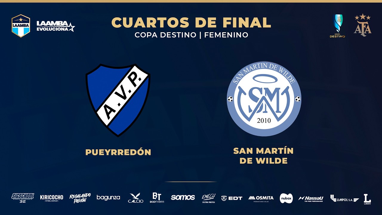COPA DESTINO: PUEYRREDÓN vs. SAN MARTÍN DE WILDE (Femenino) - LAAMBA / AFA - Futsal Argentino