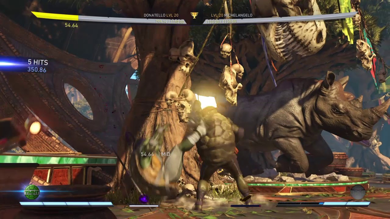 Injustice 2: Mikey trait combo