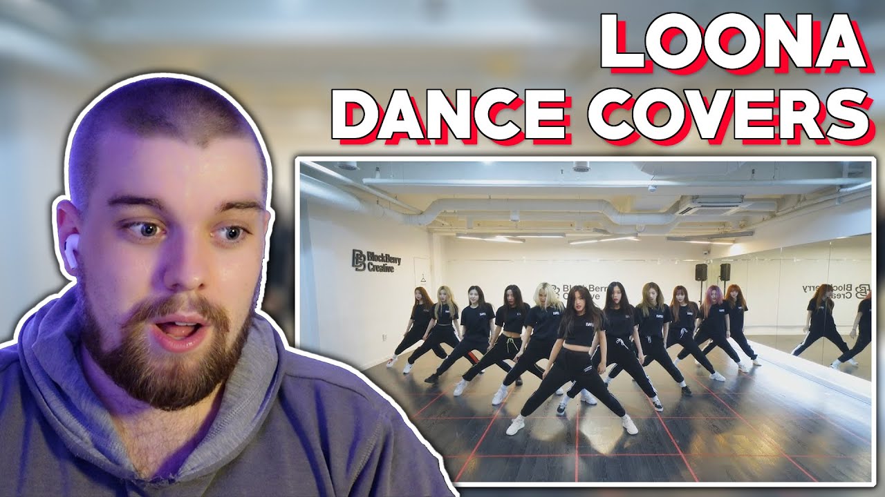 Reacting to LOONA (이달의 소녀) DANCE COVERS! NCT 127 &lsquo;Cherry Bomb&rsquo; / BTS &lsquo;Fire&rsquo; / GOT7 &lsquo;Eclipse&rsquo;