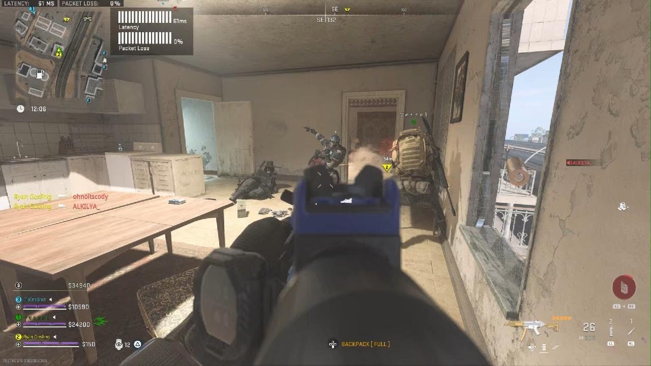 Underbarrel glitcher gets sent to the lobby