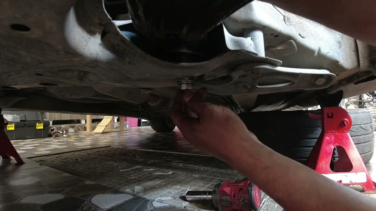 Cara buka pasang Lower Arm Toyota Wish 1.8 lagend (zne10)