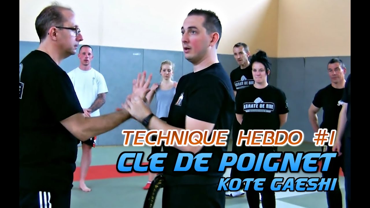 Comment faire la CLÉ DE POIGNET Kote Gaeshi (Self défense)