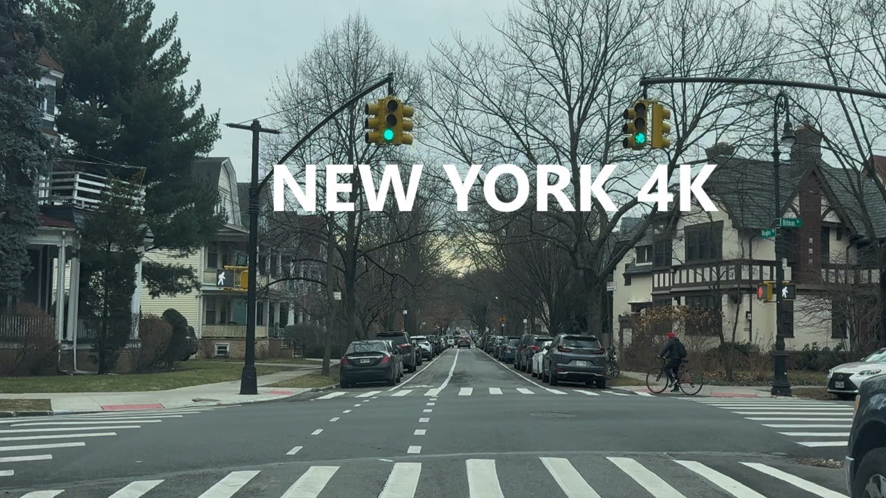 4K New York - Driving tour of Brooklyn ( E 14th Street )