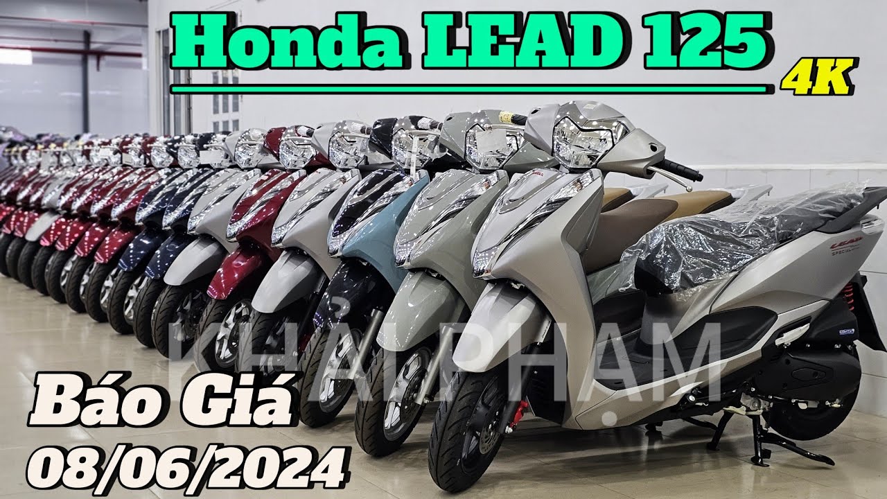 Báo giá Honda LEAD 125 mới nhất hôm nay 08/06/24 head Huỳnh Bạch Tùng. Khải Phạm #lead #lead125 #125