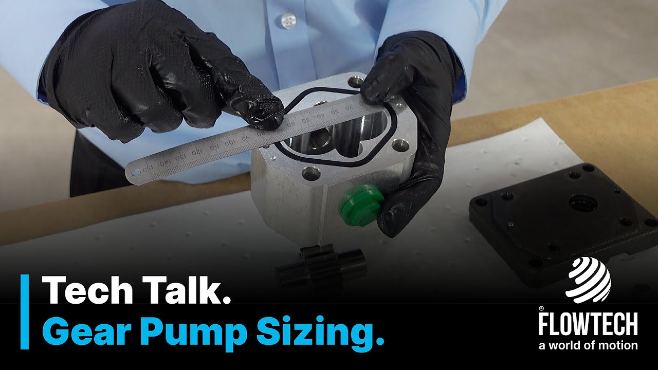 Hydraulics Gear Pump Sizing Calculation