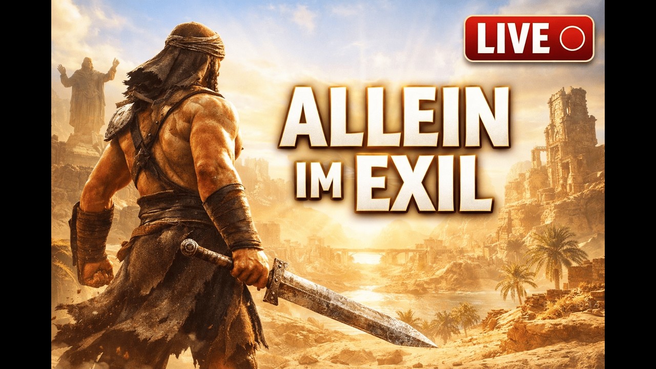 Conan Exiles Deutsch LIVE 🔥 Solo Vanilla Neustart – Kann ich überleben?
