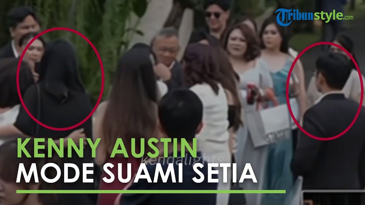 Gaya Kenny Mode Suami Setia, Telaten Menunggu Amanda Manopo yang Dikerubungi Fans Ajak Foto