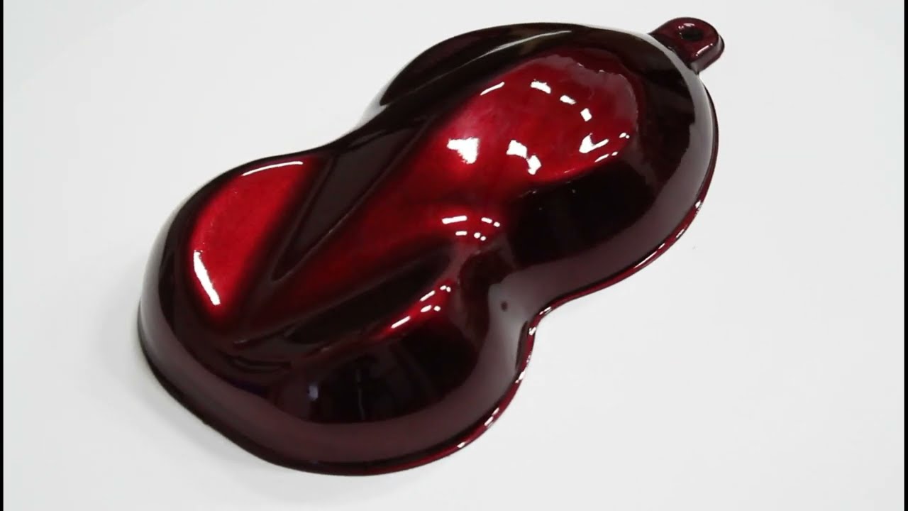 UreChem Paints, Wine Red Over Black, Candy Graphic Series Basecoat (KGC Series)