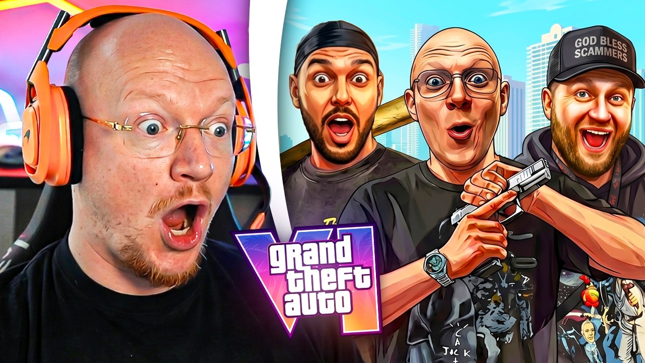 DZINOLD OGLĄDA BUNGEE TRAILER GTA 6!