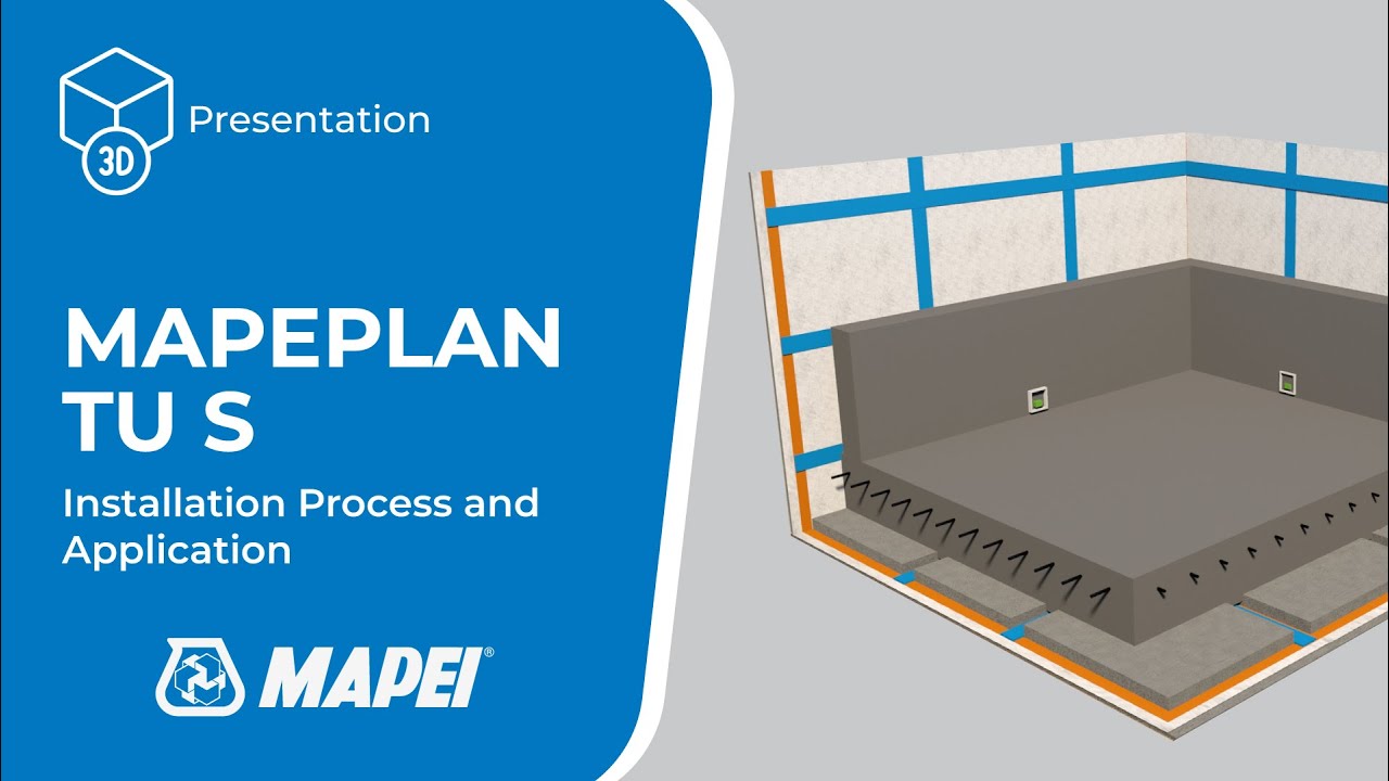 Mapei MEEA | Application Procedure | Mapeplan TUS Underground