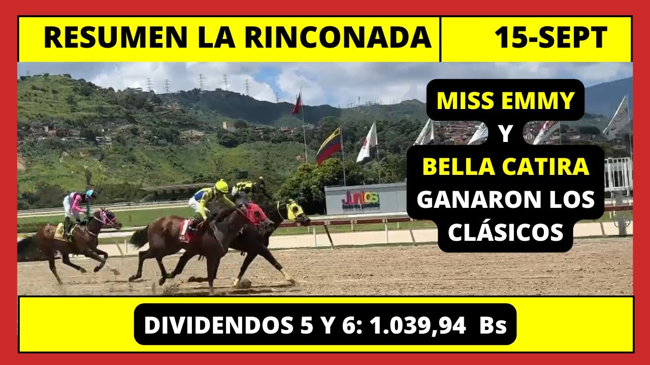 RESUMEN COMPLETO 👉 LA RINCONADA INH hoy Domingo 15 de SEPTIEMBRE 2024