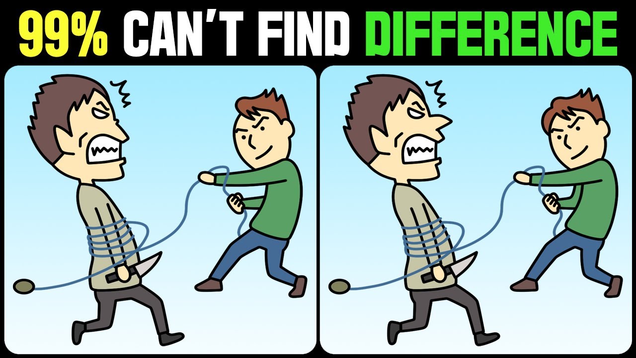 Spot The Difference : Can You Find Them All? [ Find The Difference #605 ]