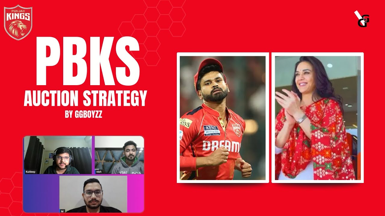 Runner UPs are ready! Watch Punjab Kings Auction Strategy 2026 #ipl #cricket #punjabkings #iyer 