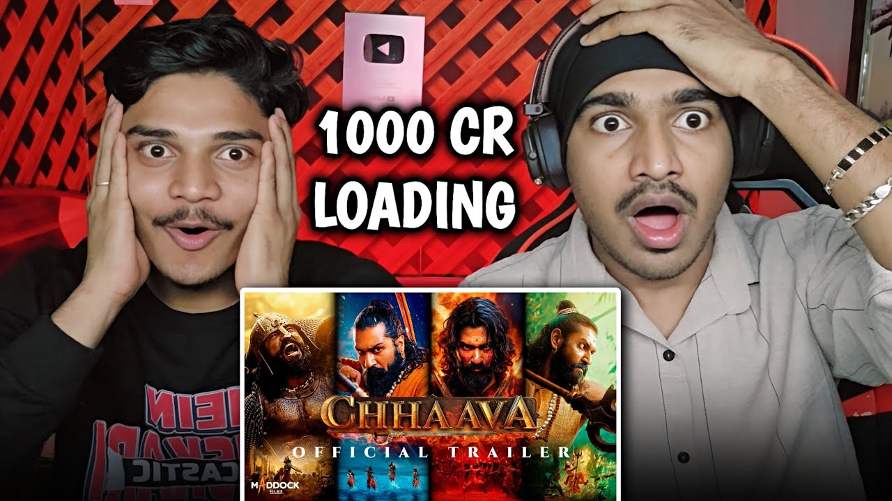 Chhaava Trailer | Reaction | Vicky K | Rashmika M | Akshaye K |