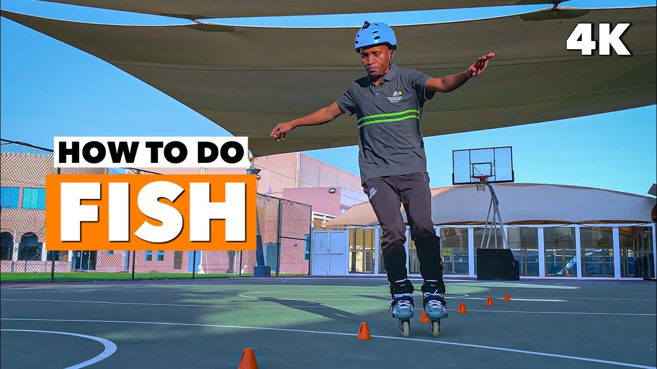 How to do Fish : Step by Step Slalom Skating | Tutorial