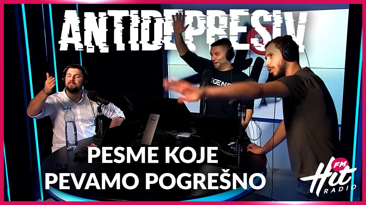Antidepresiv  01.03.2024 - Pesme koje pevamo pogrešno