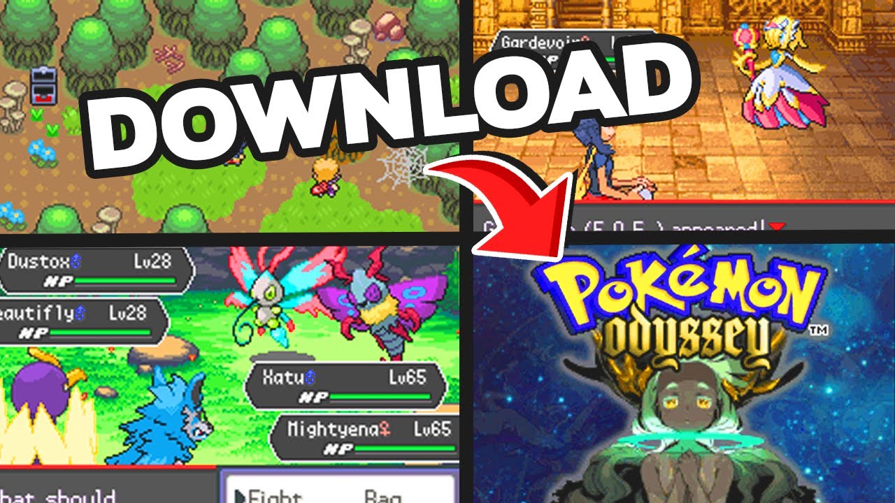 Как скачать Pok&eacute;mon Odyssey! (Ромхак Pok&eacute;mon)