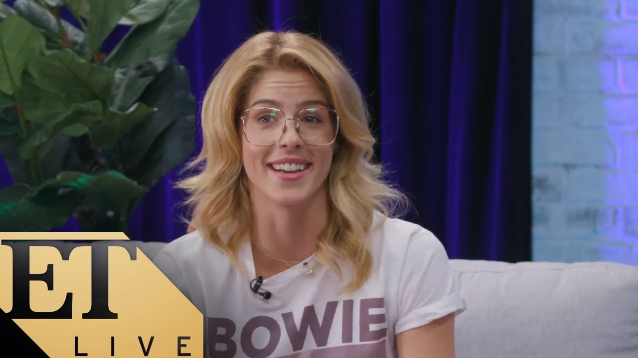 Arrow Star Emily Bett Rickards Dishes Olicity Season 7 Scoop | ET Live