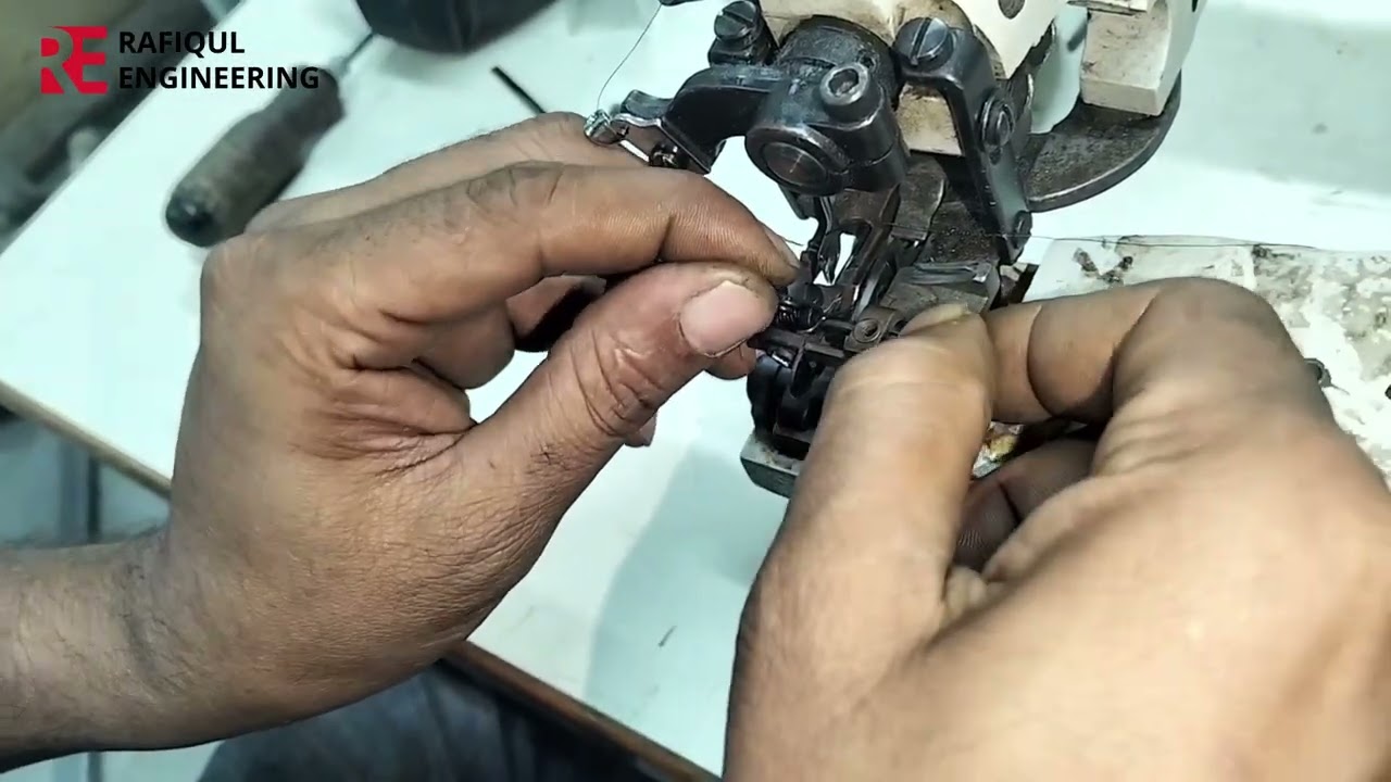Blaine Sewing Machine Spider Setup | Flatlock / Interlock Spider Adjustment Rafiqul Engineering