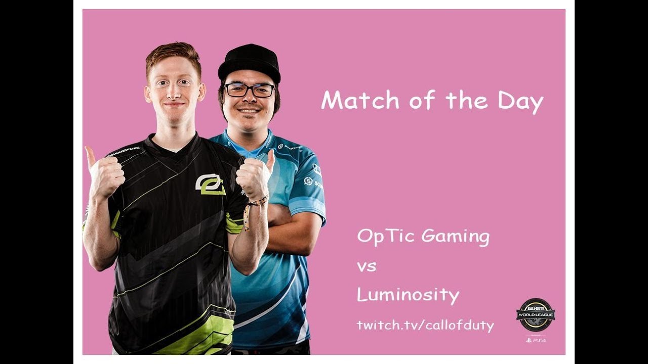 OpTic Gaming vs Luminosity | CWL Pro League 2019 | Division A | Week 2 | Day 4