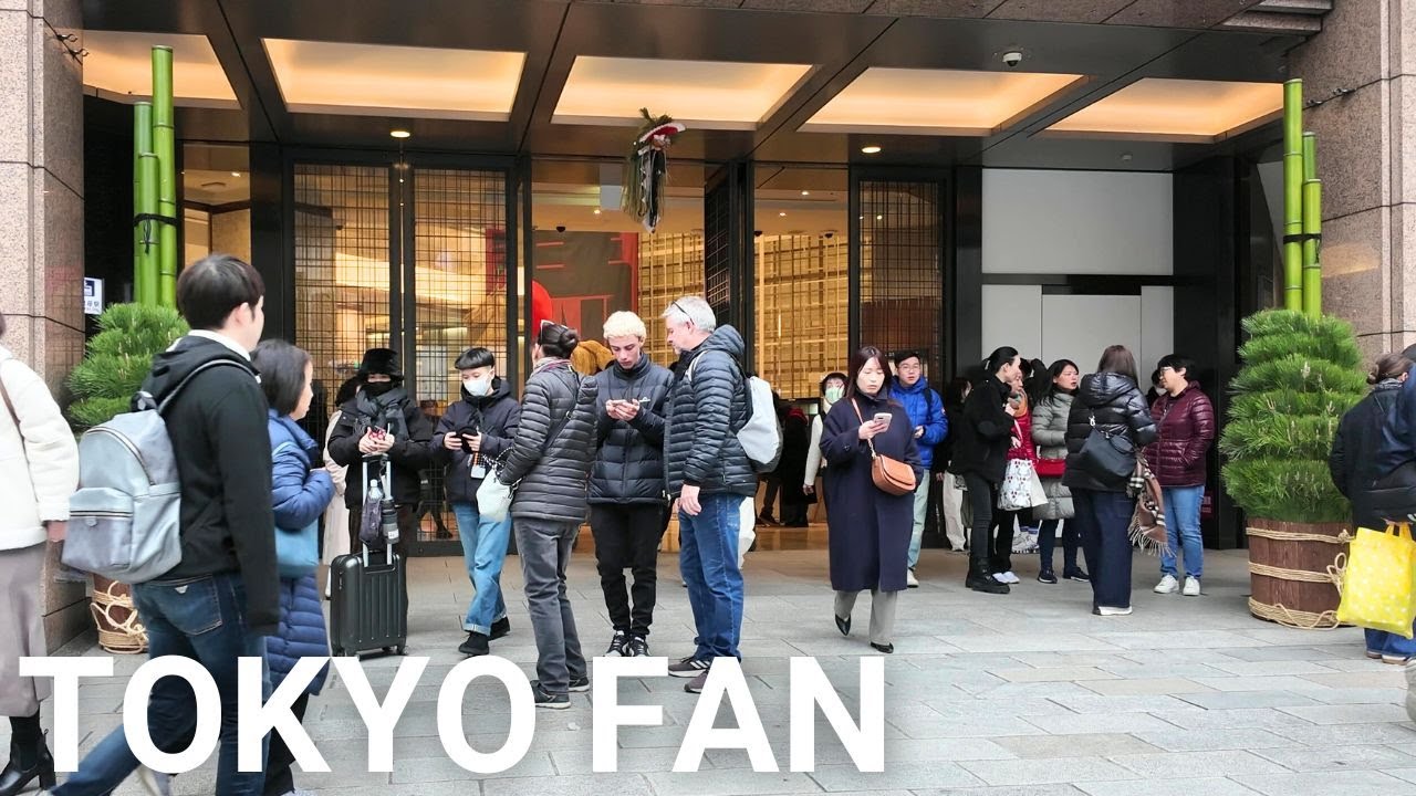 銀座散歩 |【4K】 Walking Ginza Tokyo Japan (Dec. 2025)