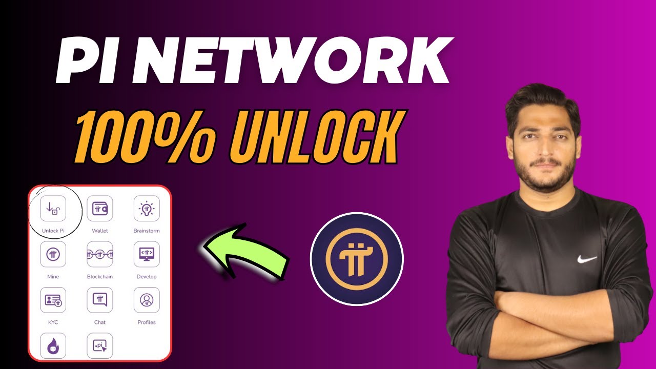 Pi Network 100% Coin Unlocked ! Pi Network New Update