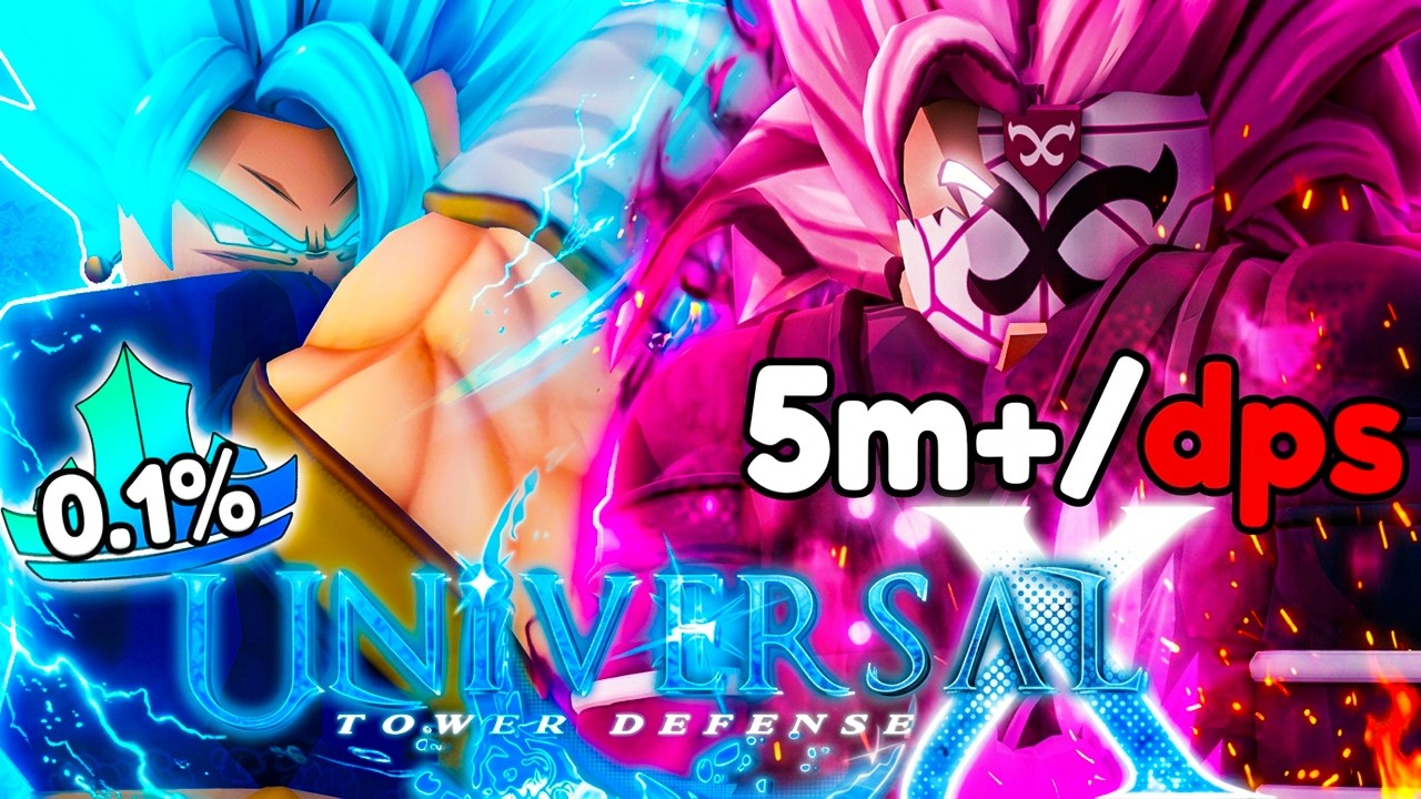 Соберите самую сильную команду из Dragon Ball в режиме Universal Tower Defense!