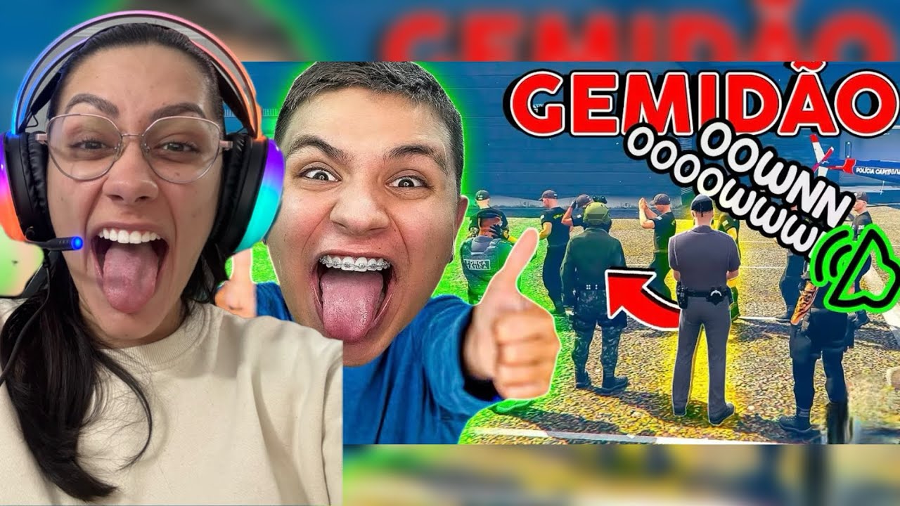 ZOANDO O RECRUTAMENTO DA POLÍCIA 😂 GTA RP - React Paulinho o Loko