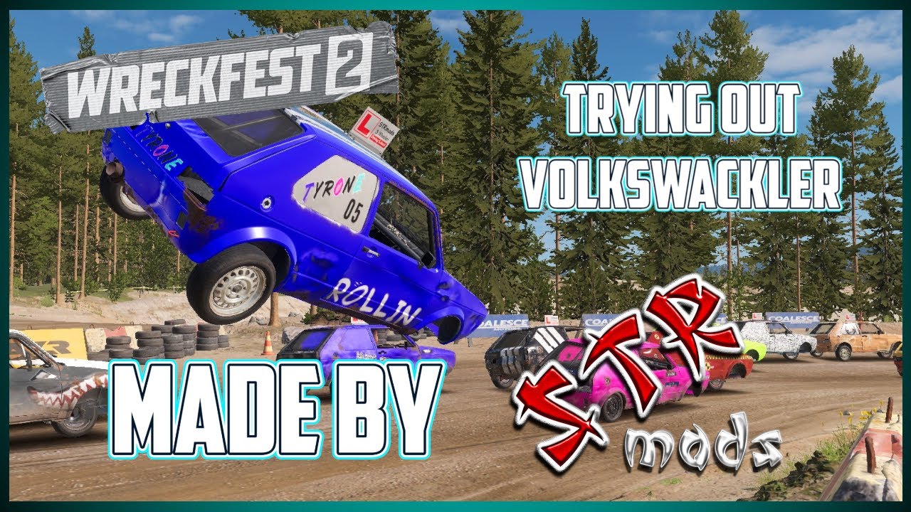 Trying out the Volkswackler #wreckfest2