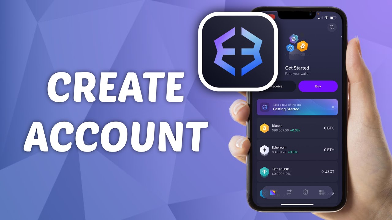 Как создать учетную запись Exodus Wallet