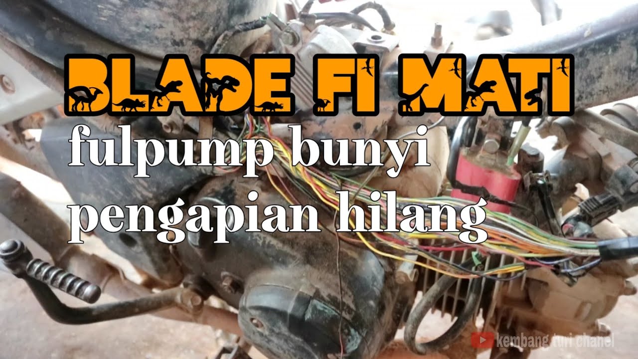 blade fi fuelpump bunyi pengapian gakda(cek kabel secara manual tanpa alat kusus)
