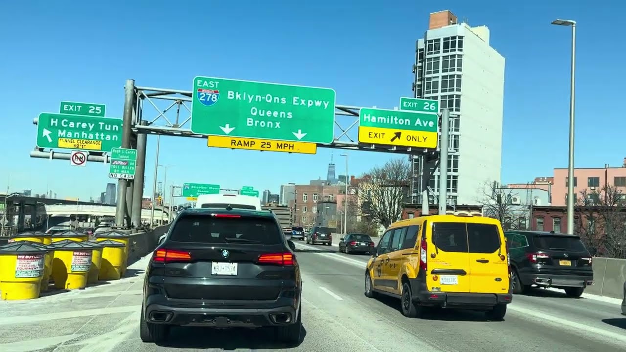 New York - Driving tour from Brooklyn to Queens