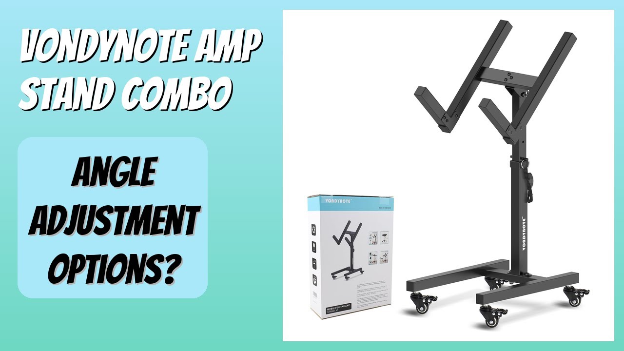 REVIEW (2026): Vondynote Amp Stand Combo. Features