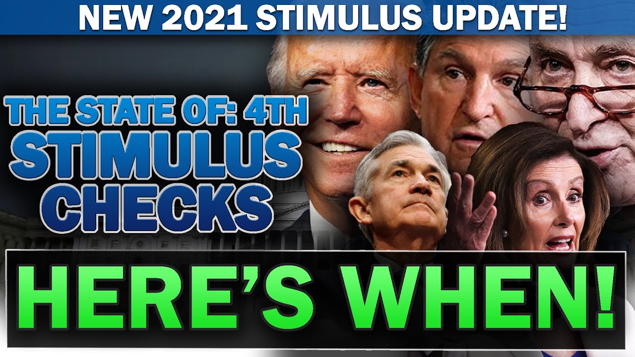 4th STIMULUS CHECK UPDATE: New Timeline! When will it be PASSED?