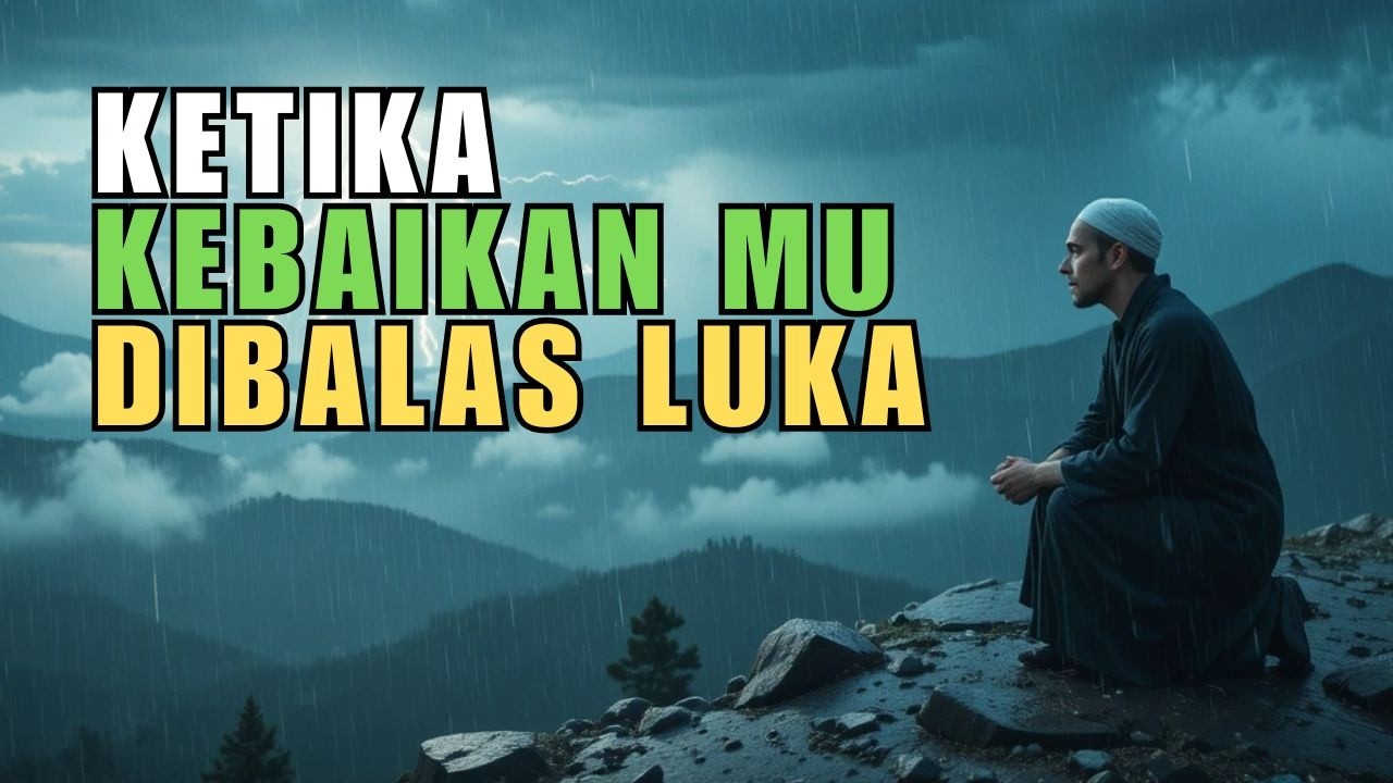 Kebaikan yang Dibalas Luka: Tanda Allah Sedang Mengujimu