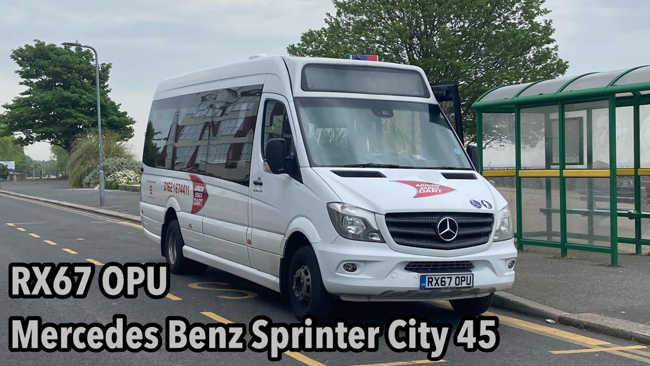 Essex And Suffolk Arrow DaRT Route 4A | RX67 OPU | Mercedes Benz Sprinter 516 CDi