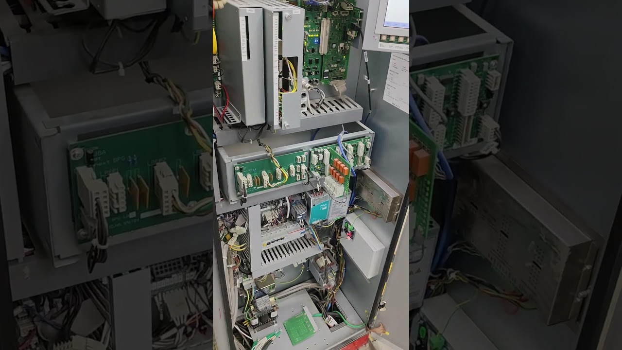 High speed elevator Control Panel #shortvideo #electricalindia #electrical #machine