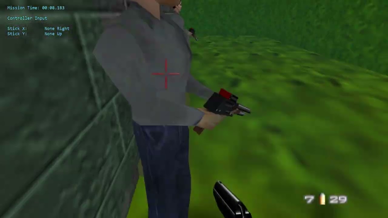 GoldenEye 60fps - Garden Agent 0:25