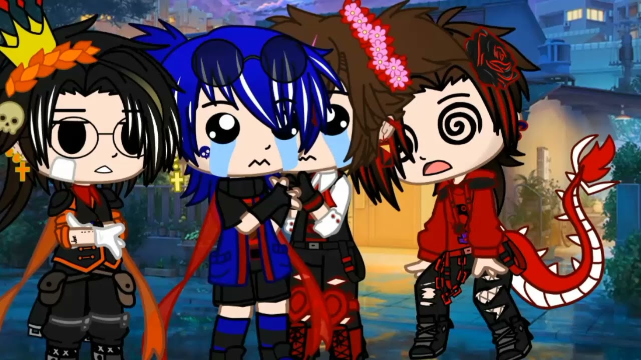 El como Trollino 👑le trato de proponer 💍 matrimonio a Mike🐺||Los compás||Mikellino||Gacha club 🖤 🖤