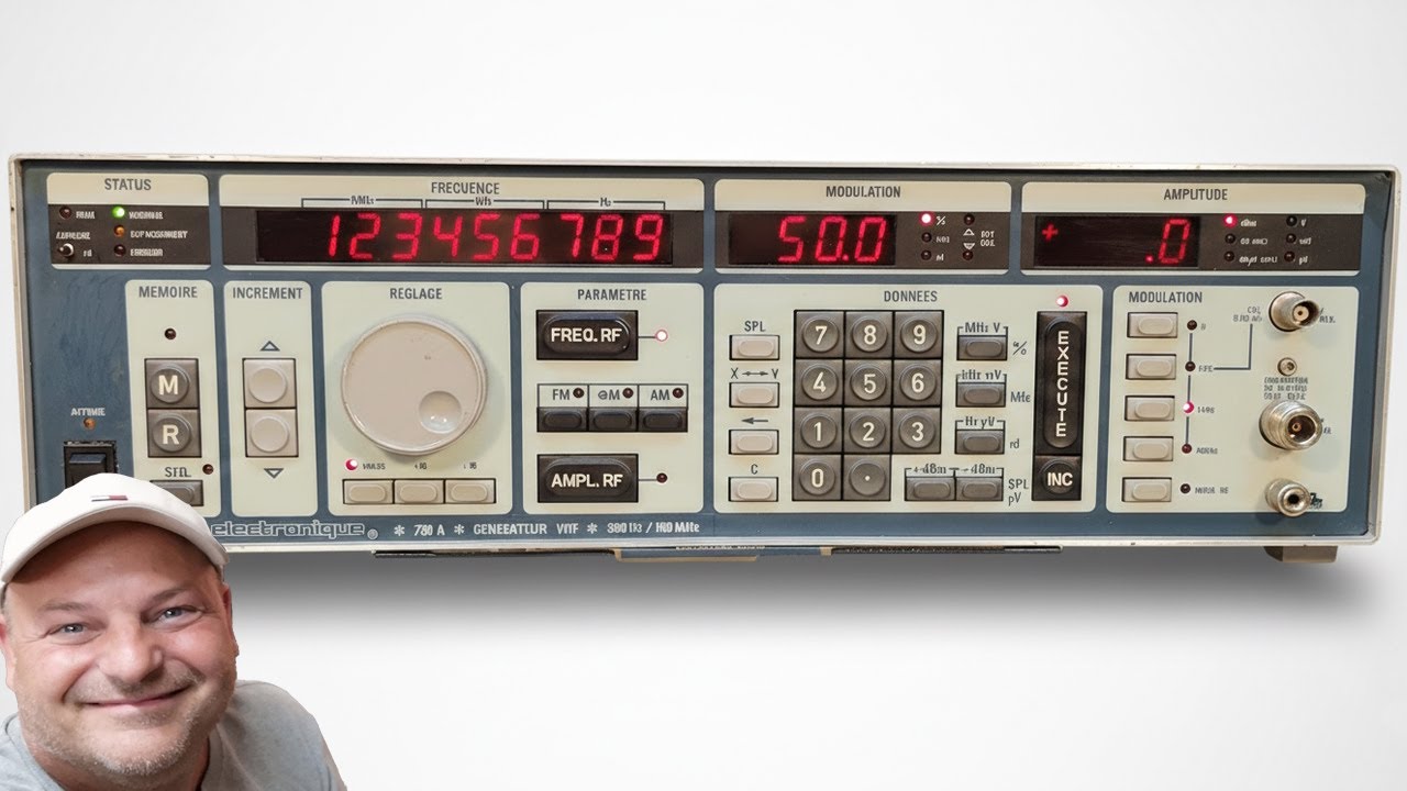 Электронный генератор Adret 730A, 300 Гц-180 МГц, 1986 год.