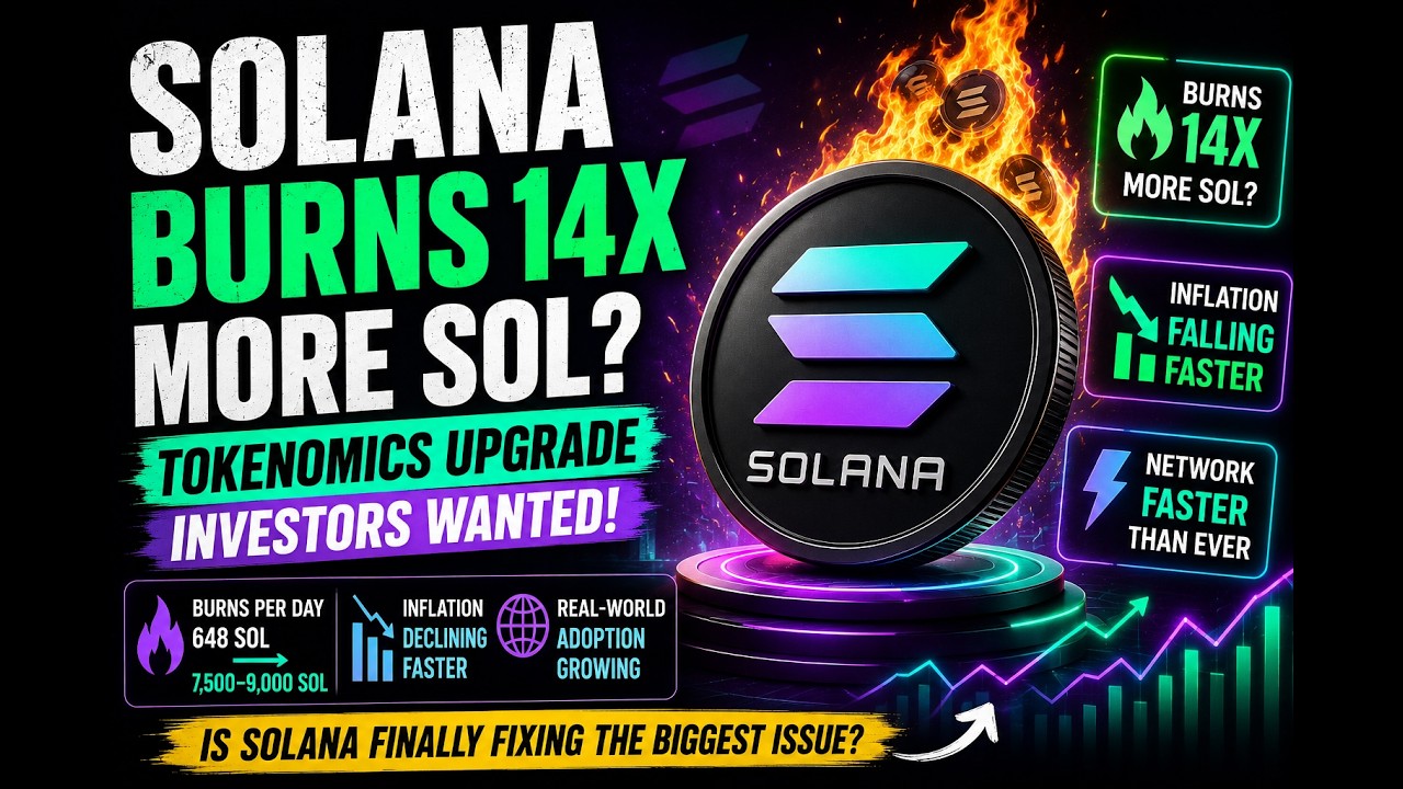 🔥 Solana Could Burn 14X More SOL&hellip; Is This the Tokenomics Upgrade Investors Wanted?