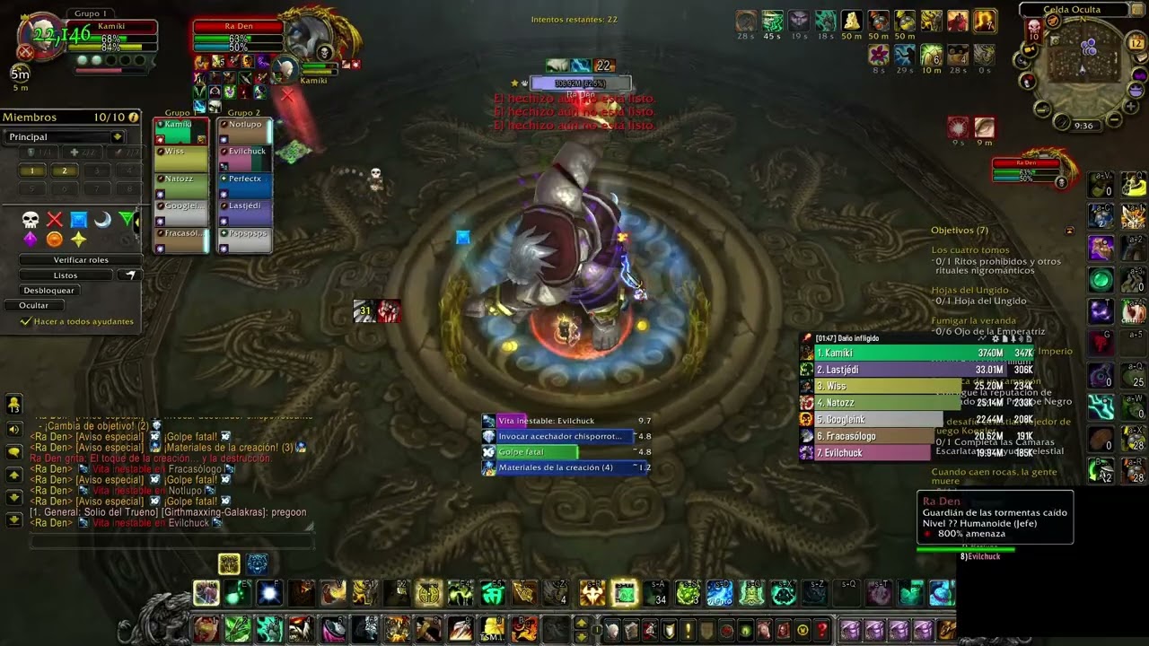 Enrage vs Ra Den 10HC Mop Classic