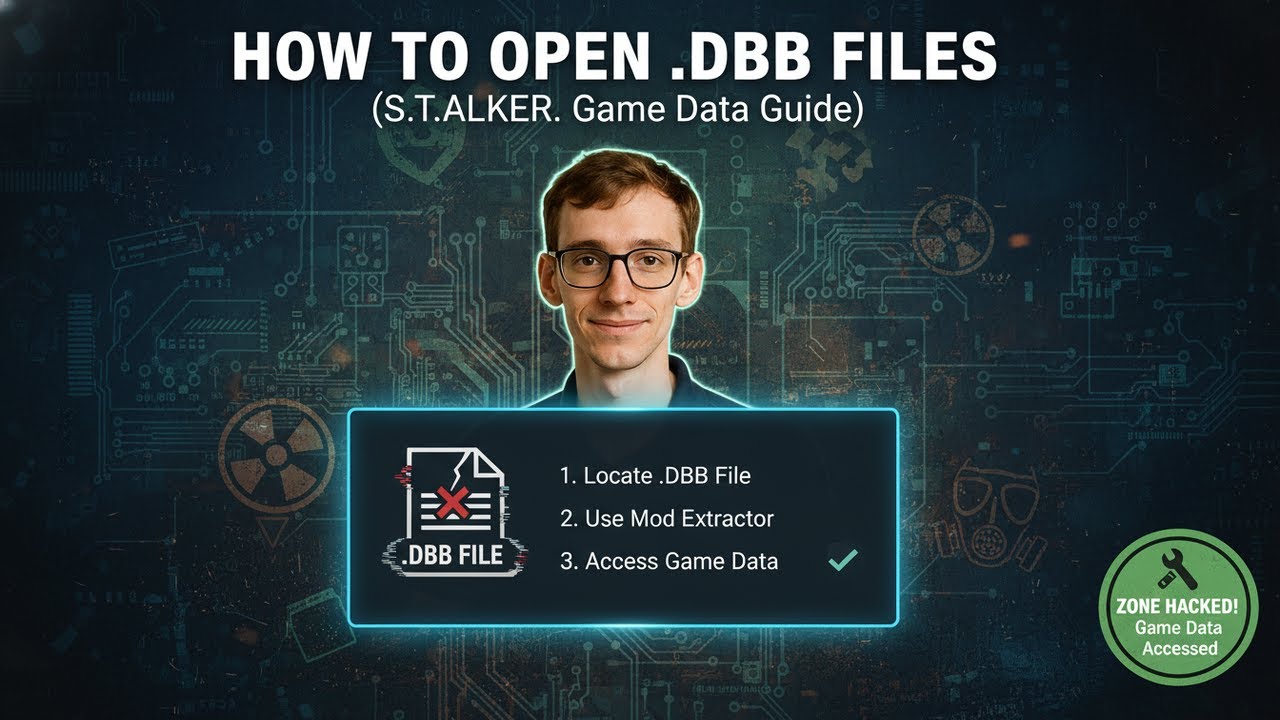 How to Open DBB Files (S.T.A.L.K.E.R.)