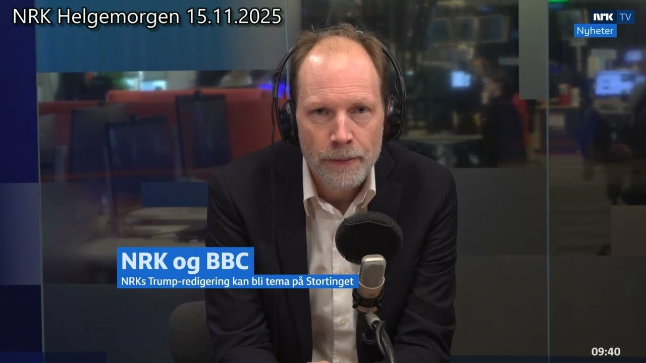 NRK bortforklarer manipulering av Trumps tale